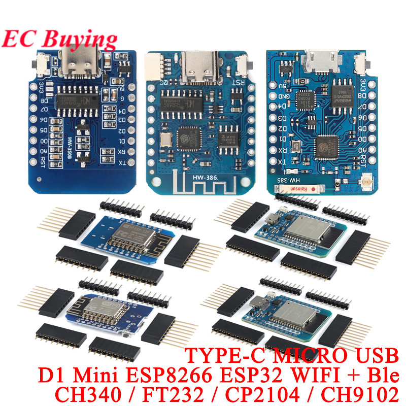 D1 Mini Pro - 10 Stück/1 Stück WeMos LOLIN D1
