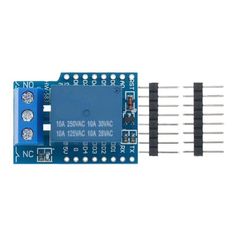Wemos D1 - AS95-Einkanal-Wemos-D1-Mini-Relais-Shield für D1-Mini-Relaismodul ESP8266 Entwicklungsboard 1