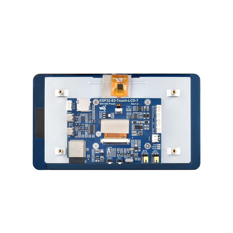 Lolin S3 - Waveshare ESP32-S3 7-Zoll-Display-Entwicklungsboard, ESP32 mit Display,