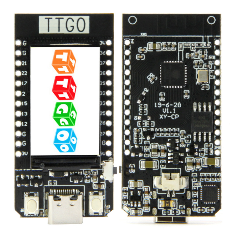 Ttgo Tdisplay - TTGO T-Display ESP32-Entwicklungsboard – 1,14-Zoll-LCD-Bildschirm, WLAN-