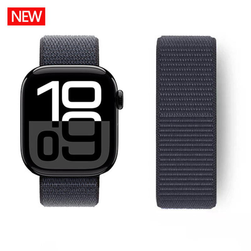 Ttgo T Watch - Nylon-Schlaufenarmband für Apple Watch 45mm 44mm