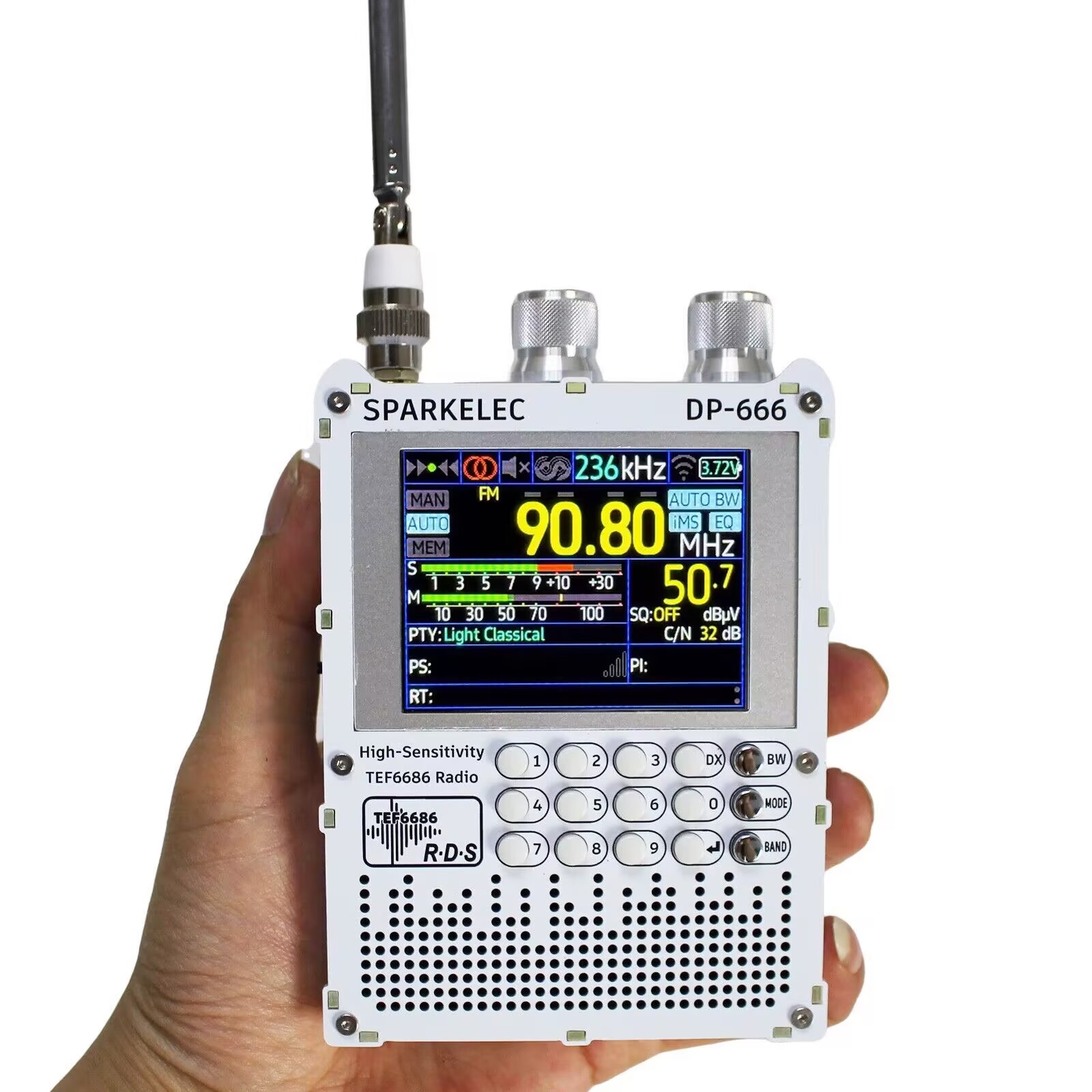 Devkitc - Neues DP-666 TEF6686 Radio mit hoher