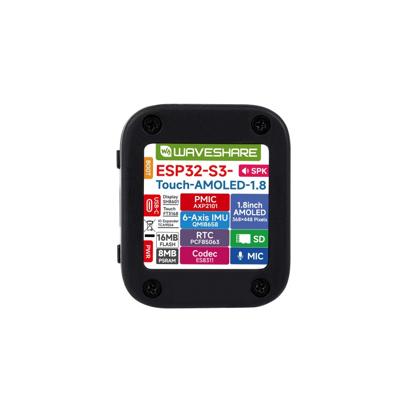 ESP32-S3 1,8 AMOLED Touchscree – Waveshare Esp32 Bewertung und Preis