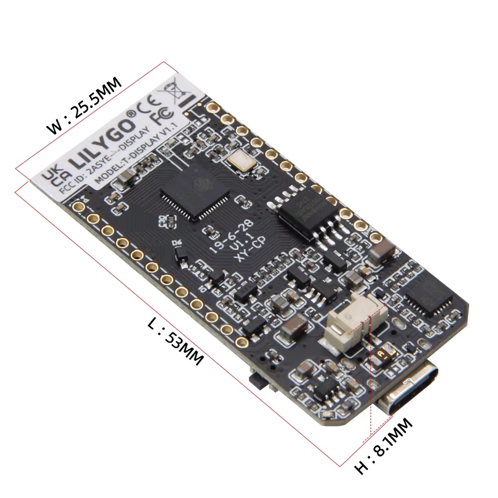 TTGO T-Display MCU32 1,14 Zoll – Ttgo Tdisplay Bewertung und Preis