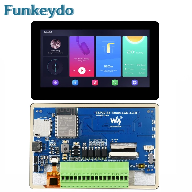 Waveshare ESP32-S3 4,3 Zoll IP – Lolin S3 Bewertung und Preis
