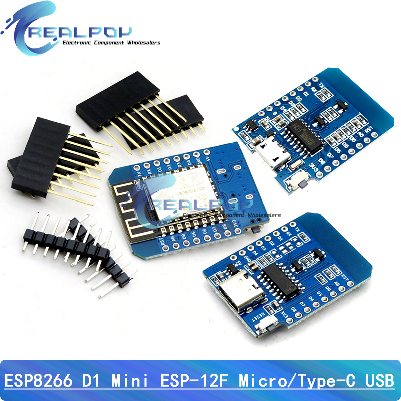 D1 Mini TYPE-C / MICRO ESP8266 – Nodemcuv2 Bewertung und Preis