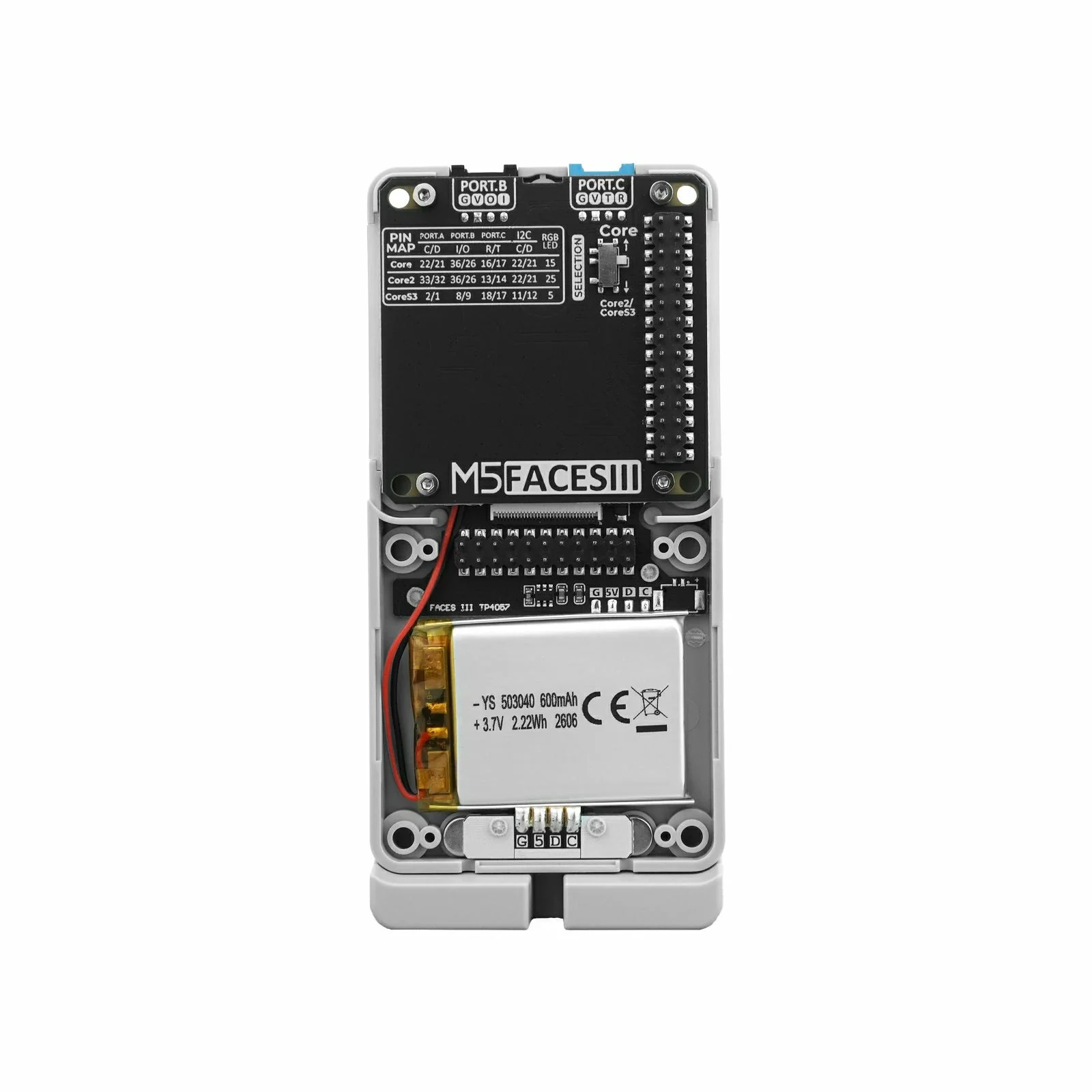 M5Stack Faces 3 Bottom Board E – M5Stack Bewertung und Preis